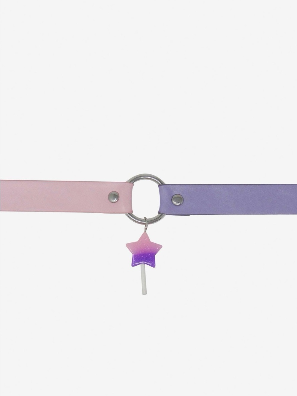 Hot Topic Star Lollipop Pink and Purple Choker